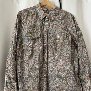 Talbot Paisley Button Up